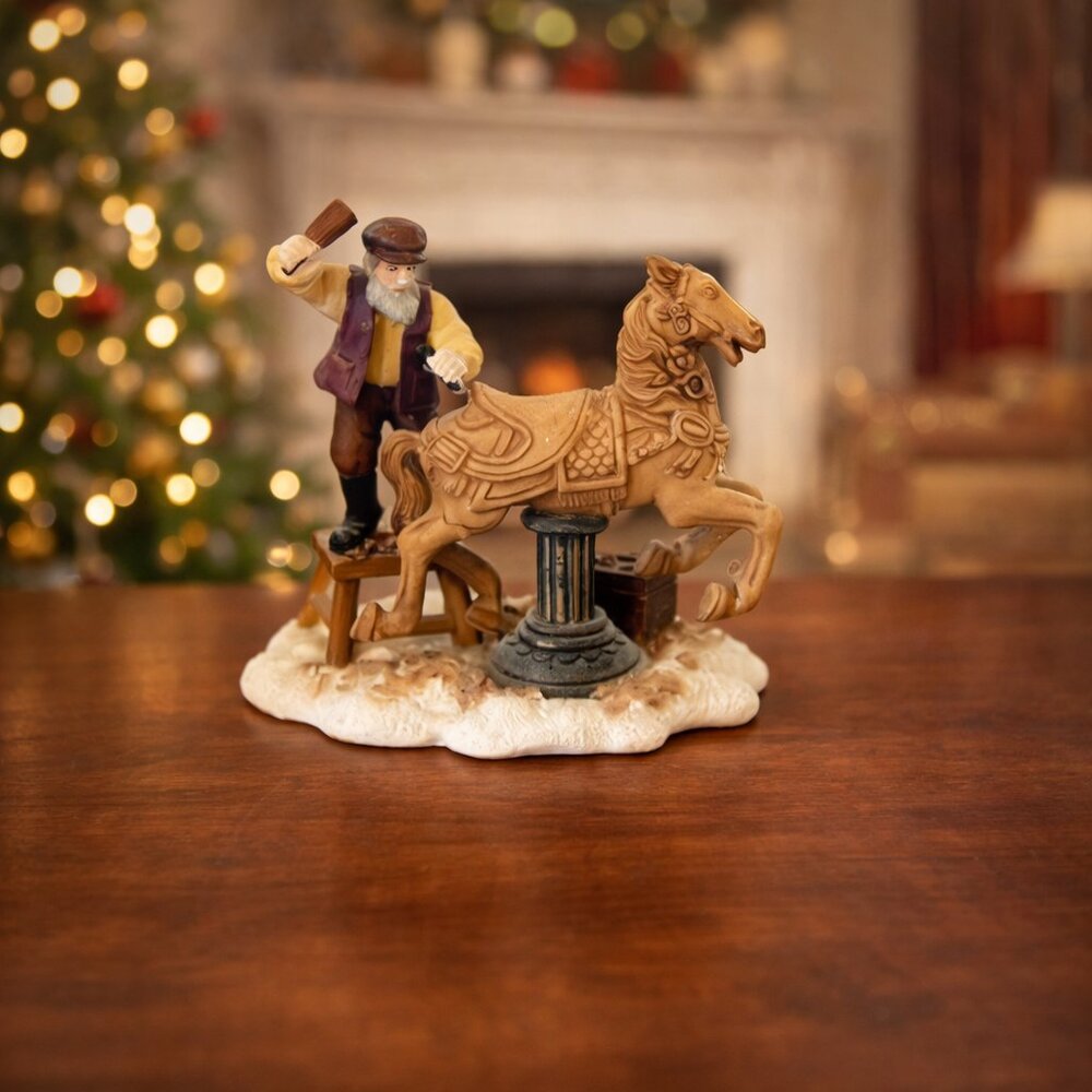 FREE w bundle of 2+ O’Well Horse & Blacksmith Figurine Small Resin Decor